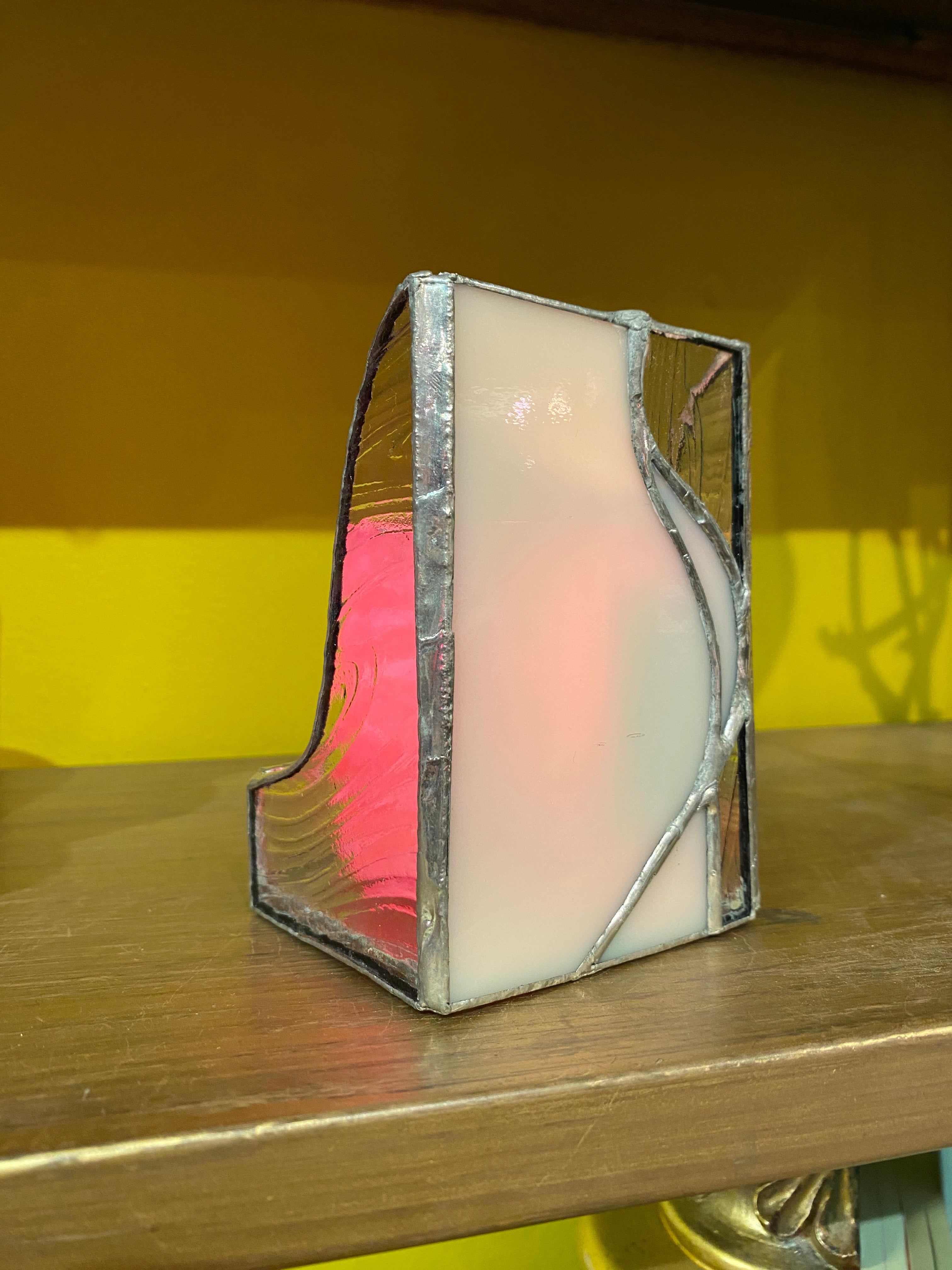 Erica Straus - Stained Glass Candle Holders