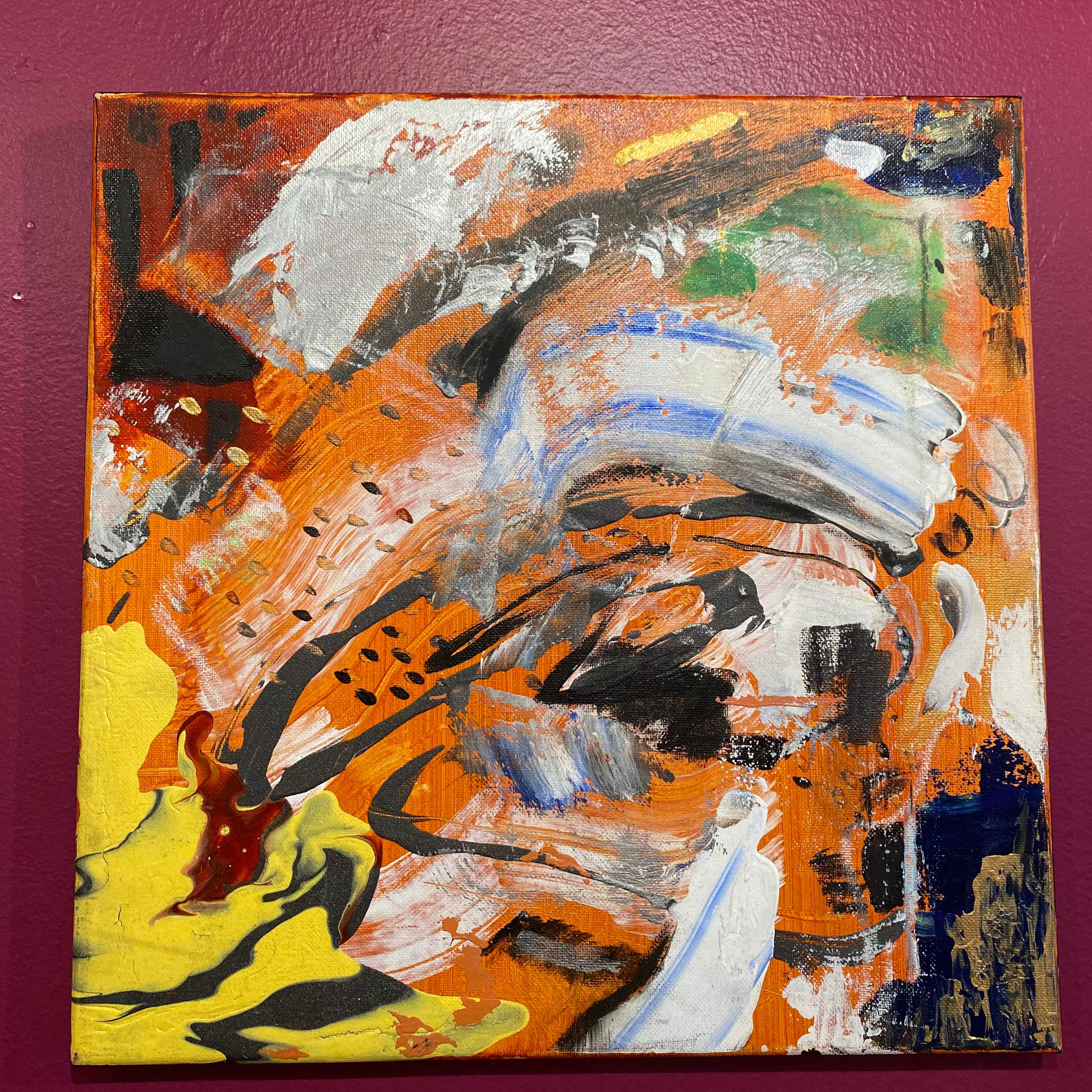 Meehaun Glasper-Wade - Modern Life painting