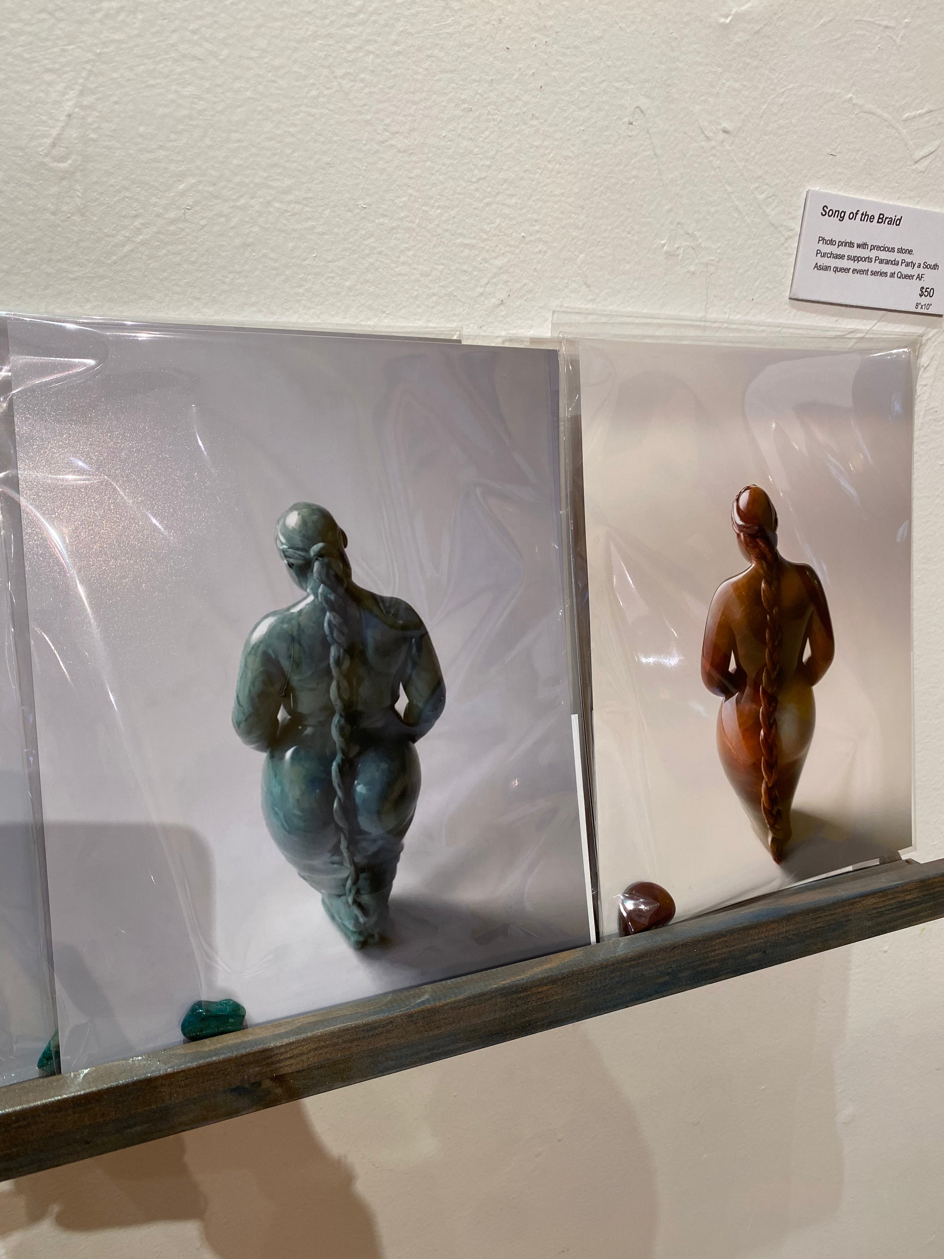 EN ABSENTIA - Lisa Niedermeyer - Fatima Zaidi - 'Song of the Braid' Print