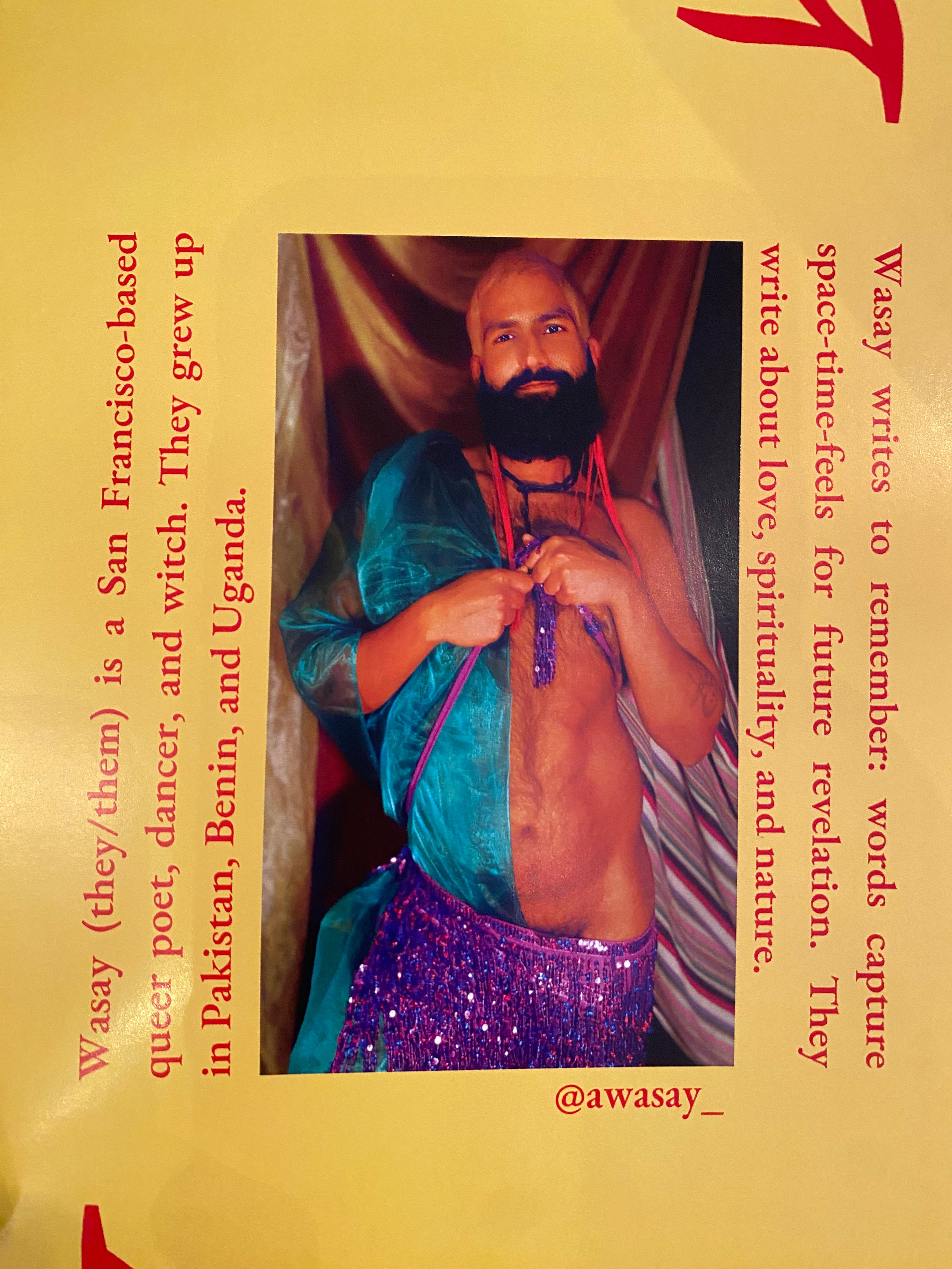 Wasay - Gandu poetry zine