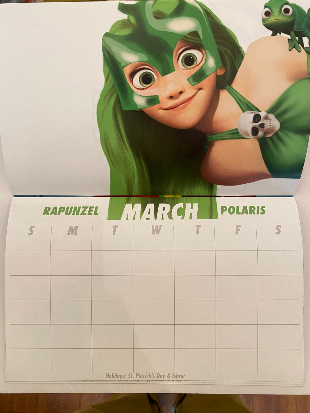 Design Nurd - Disney Xmen Princesses Calendar/Planner