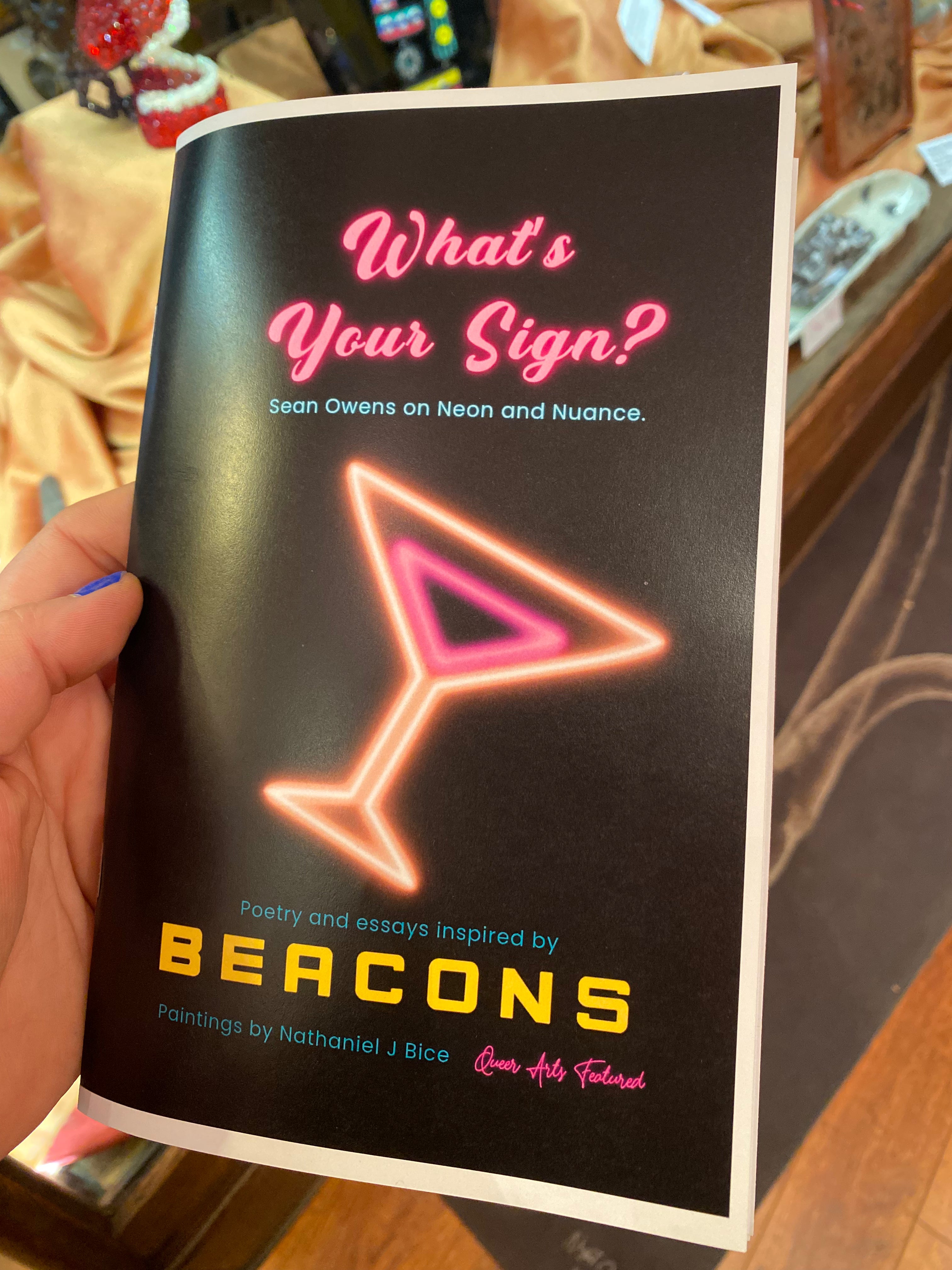 Sean Owens - BEACONS - What’s Your Sign? poetry book