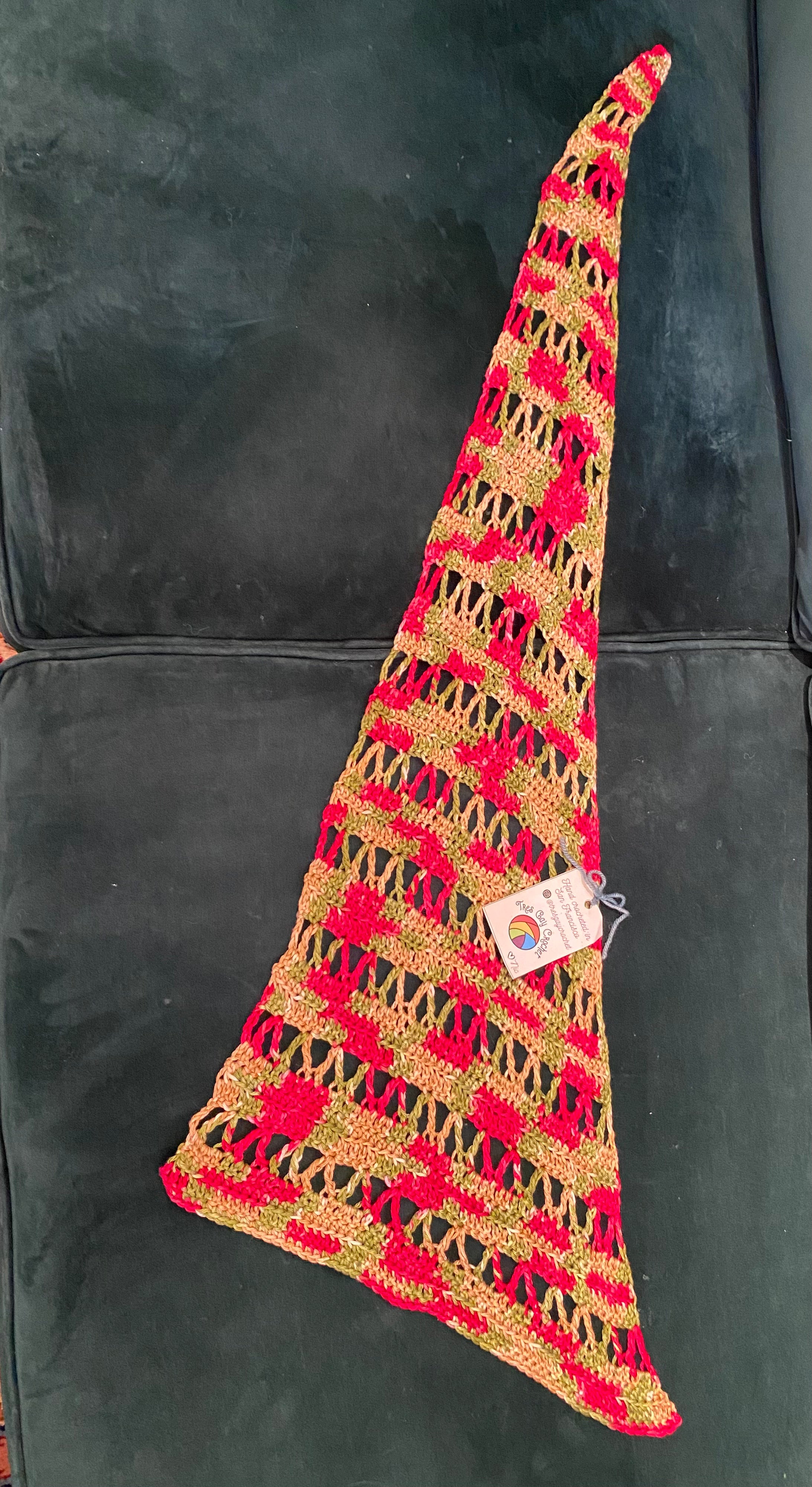 Nic Sommerfeld - Crocheted lancelot scarf