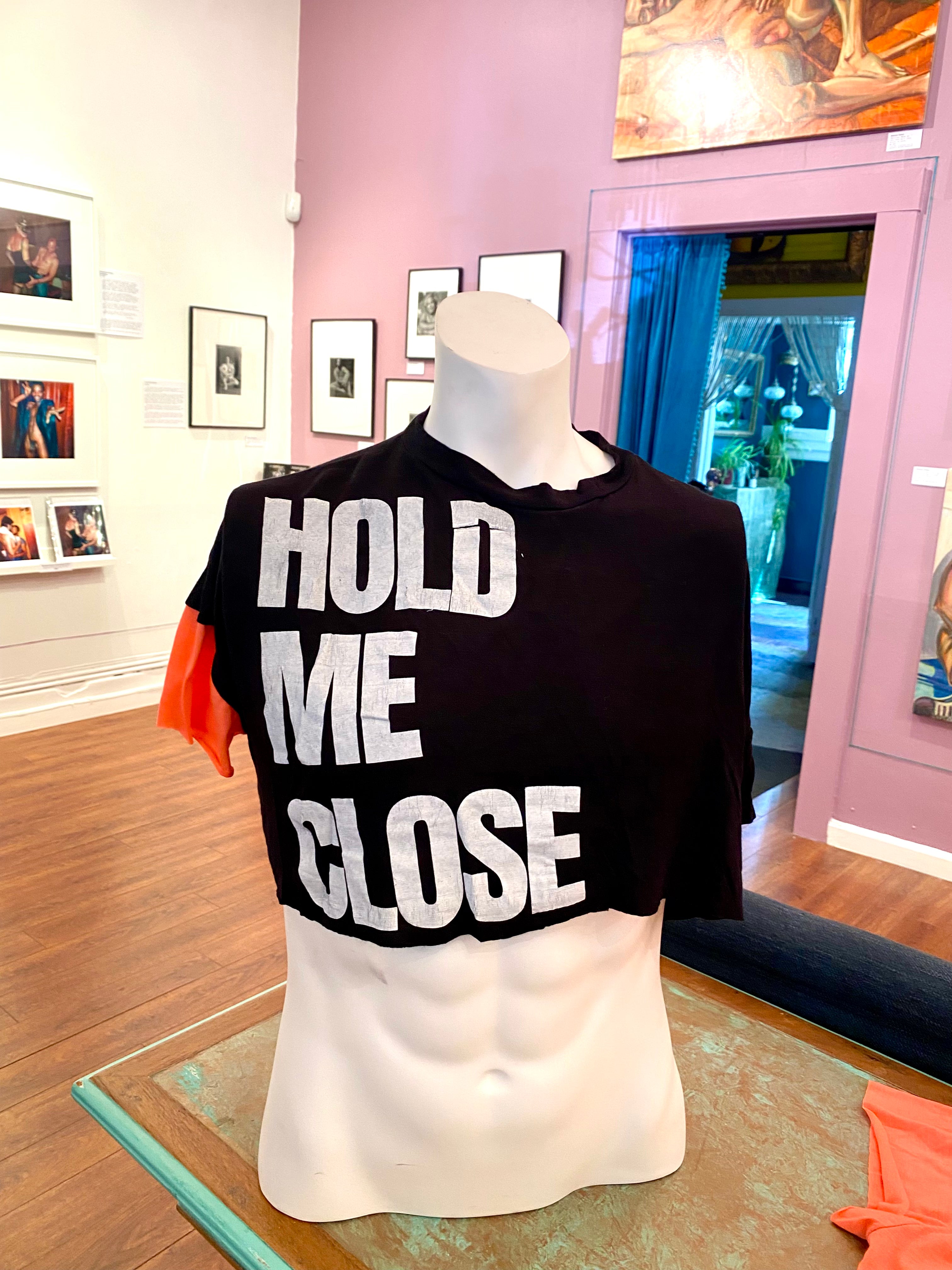 Jordan Joel - split color silkscreen crop shirts