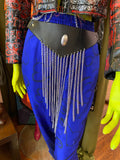 Chi Stylesz - Chi Chain Fringe Leather Body Belt