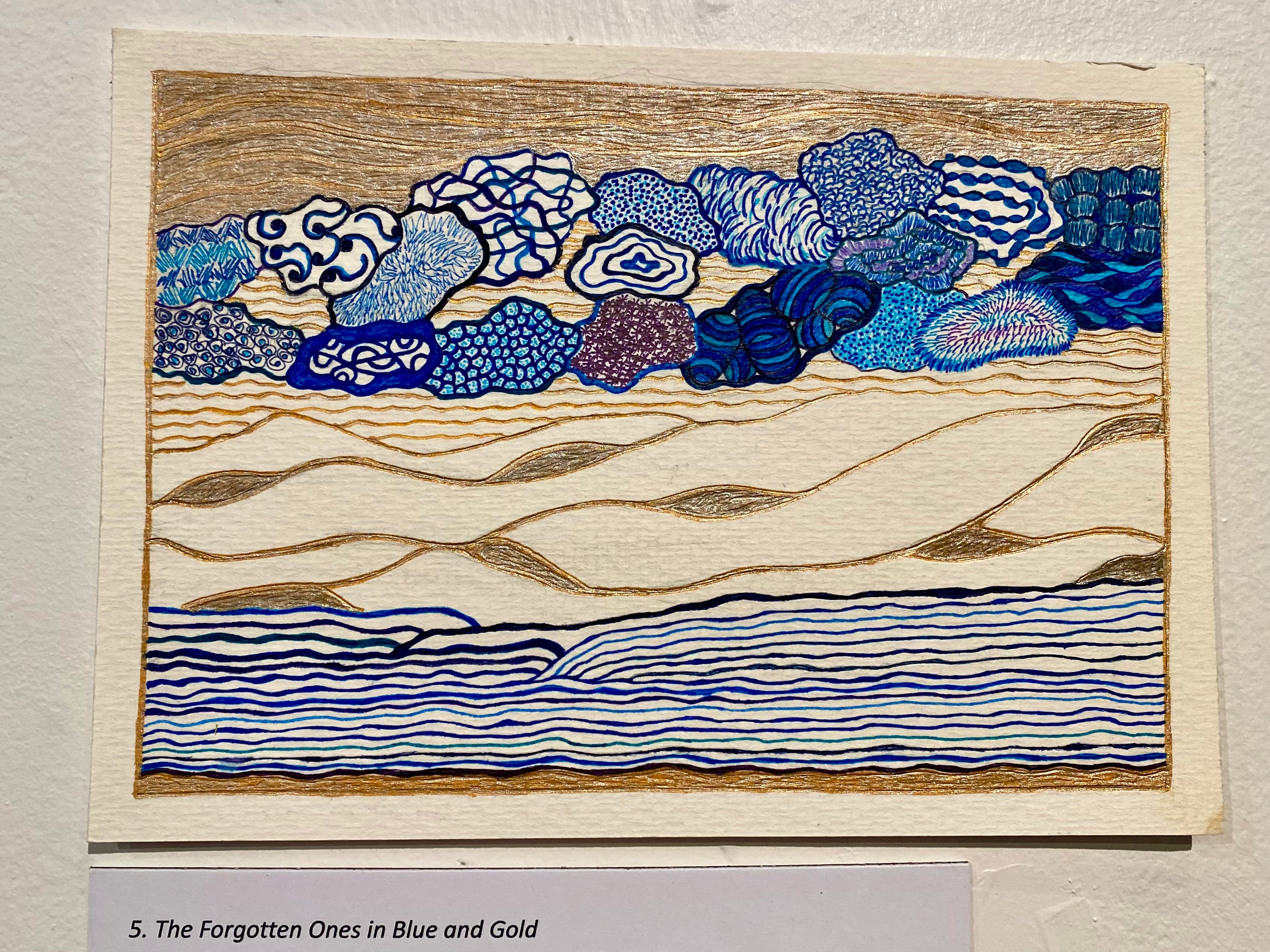 UNSUPERVISED - Ghee Phua - 'But Now They Only Block the Sun' ink drawings