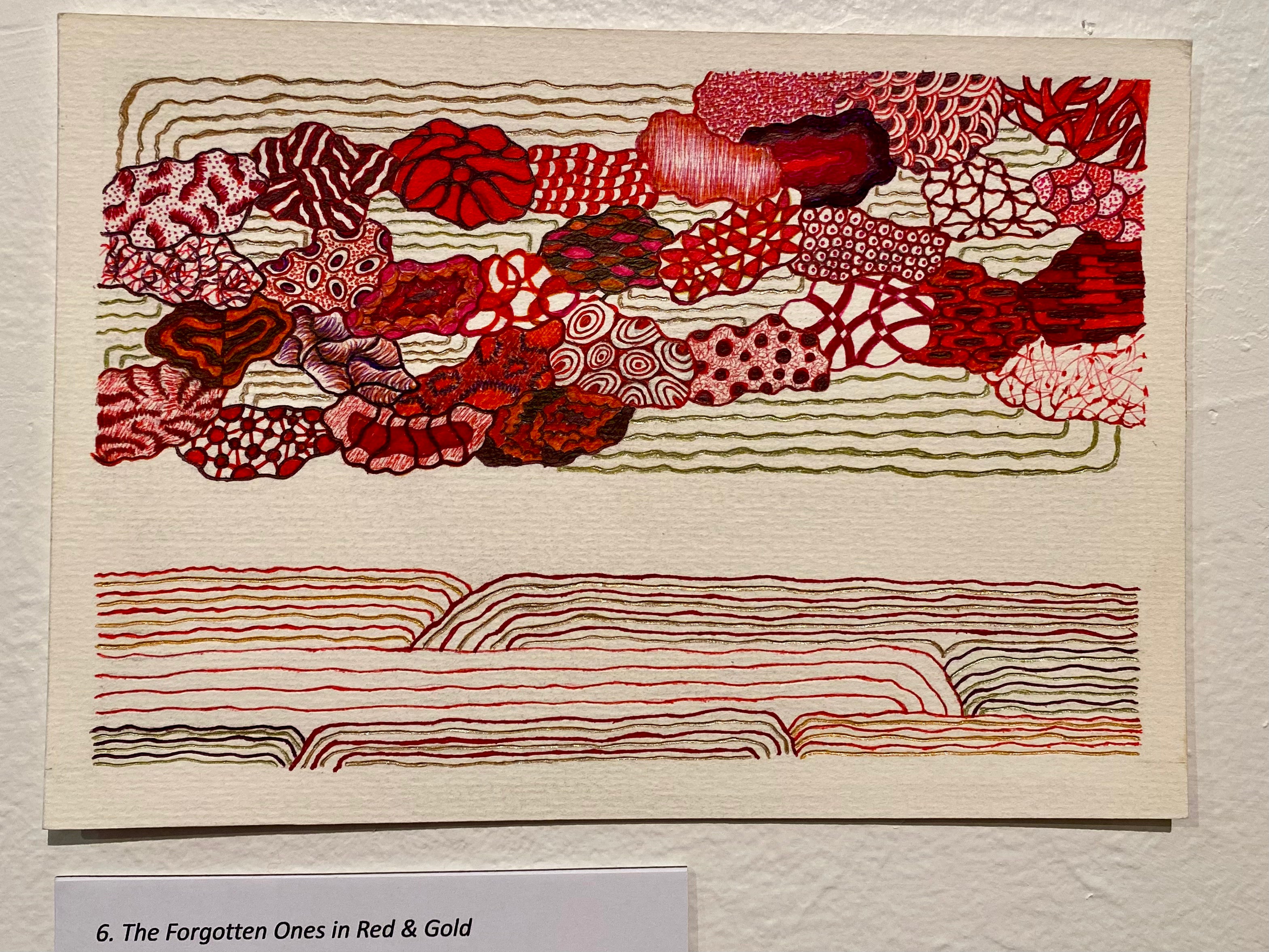 UNSUPERVISED - Ghee Phua - 'But Now They Only Block the Sun' ink drawings