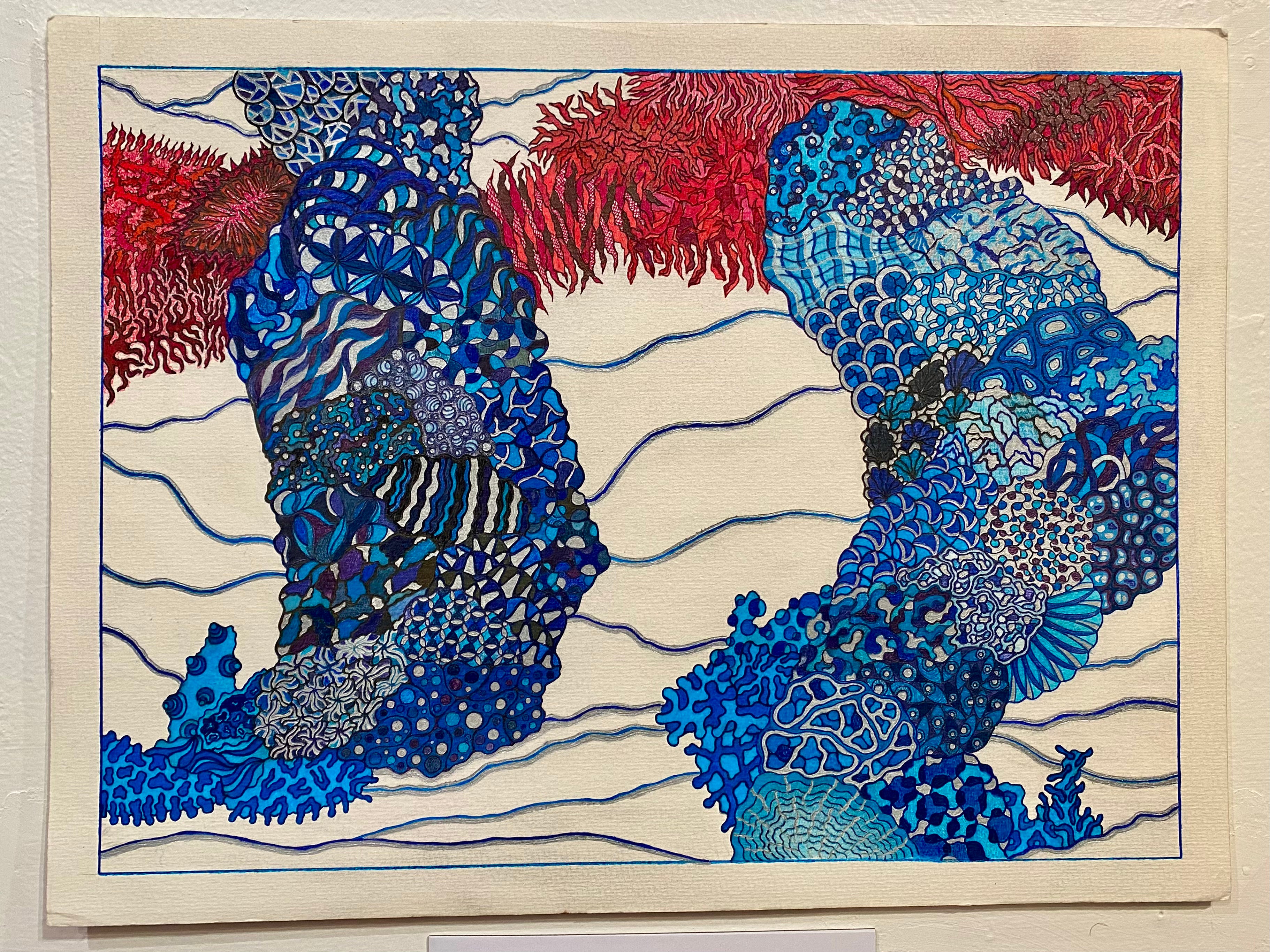 UNSUPERVISED - Ghee Phua - 'But Now They Only Block the Sun' ink drawings