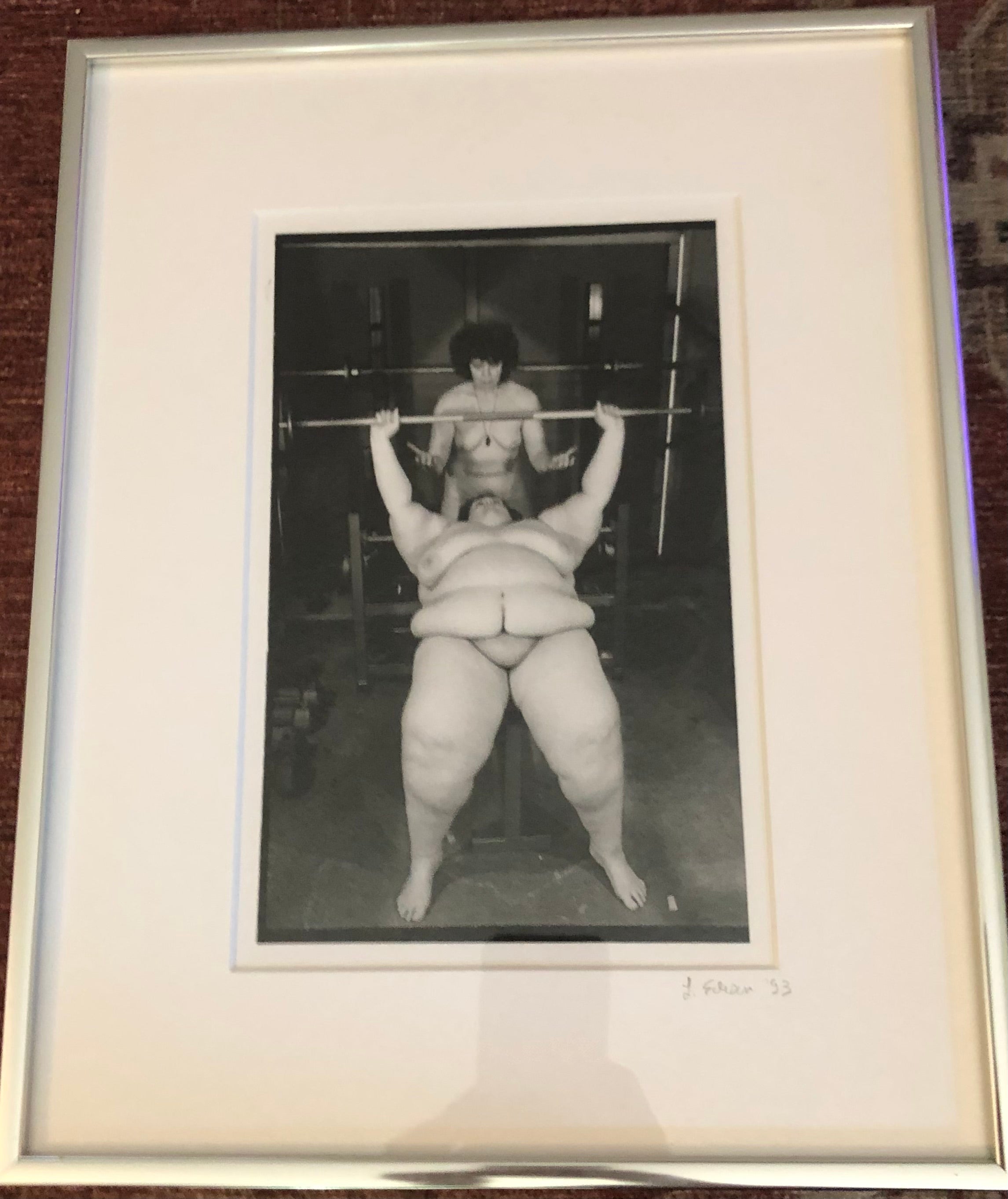 LIVE BIG, LOVE HARD - Laurie Toby Edison - Archival framed silver gelatin prints