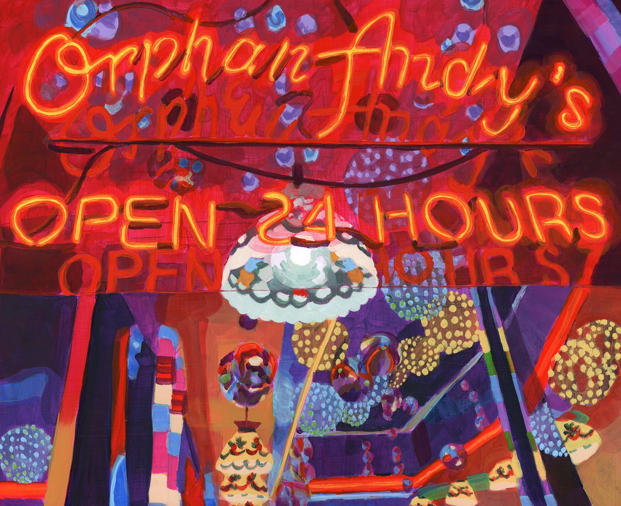 BEACONS - Nathaniel J. Bice - Orphan Andy’s Nocturne painting