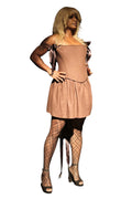 Joey Ehrenberg - Brown corset and mini skirt SET