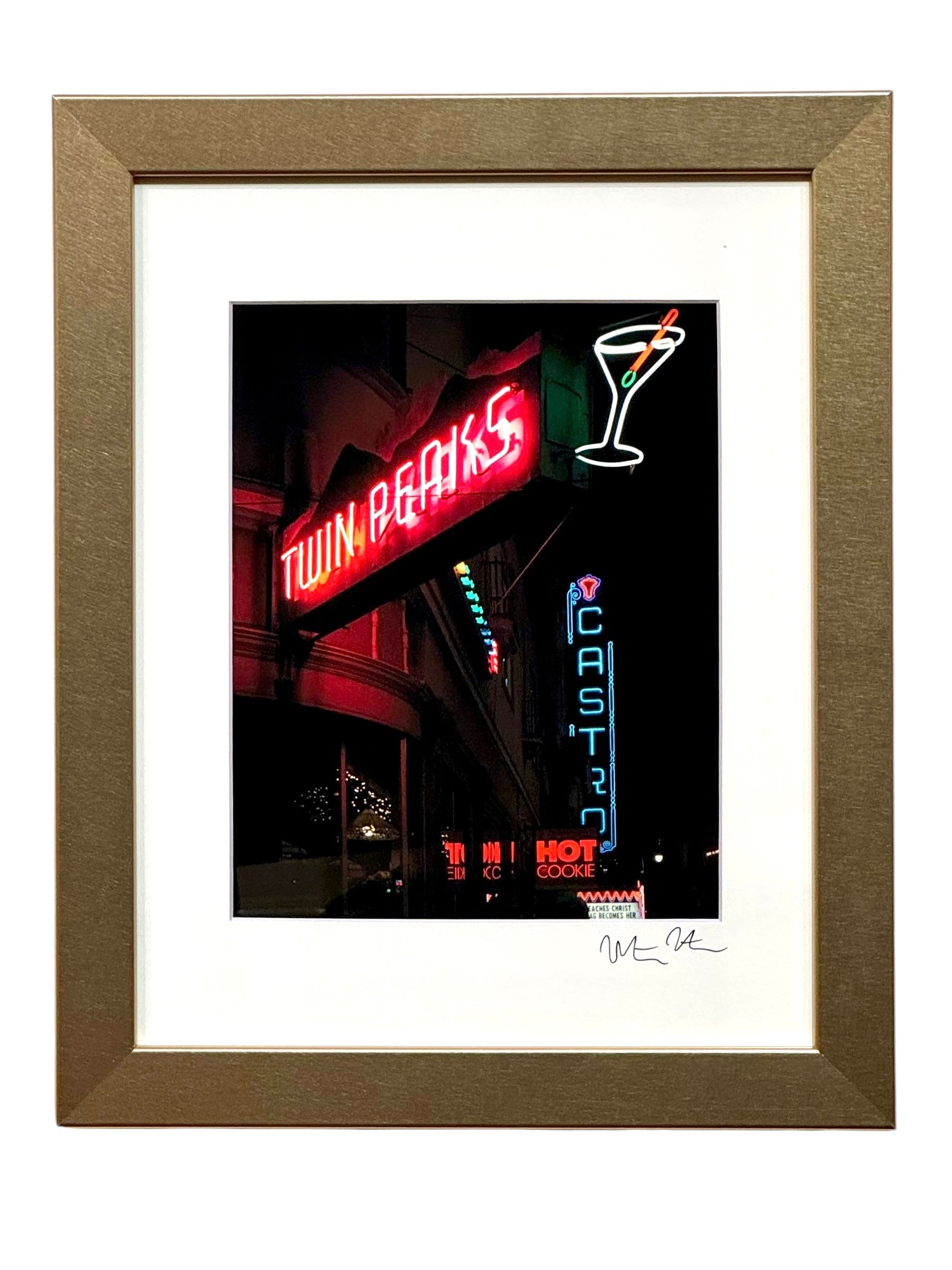 Matthew Matasci - Twin Peaks Sign print