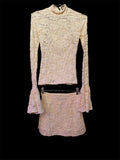 Joey Ehrenberg - Lace set long sleeve and skirt