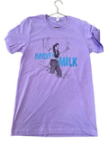 Queer A.F. -  Harvey Milk Tees Lavender