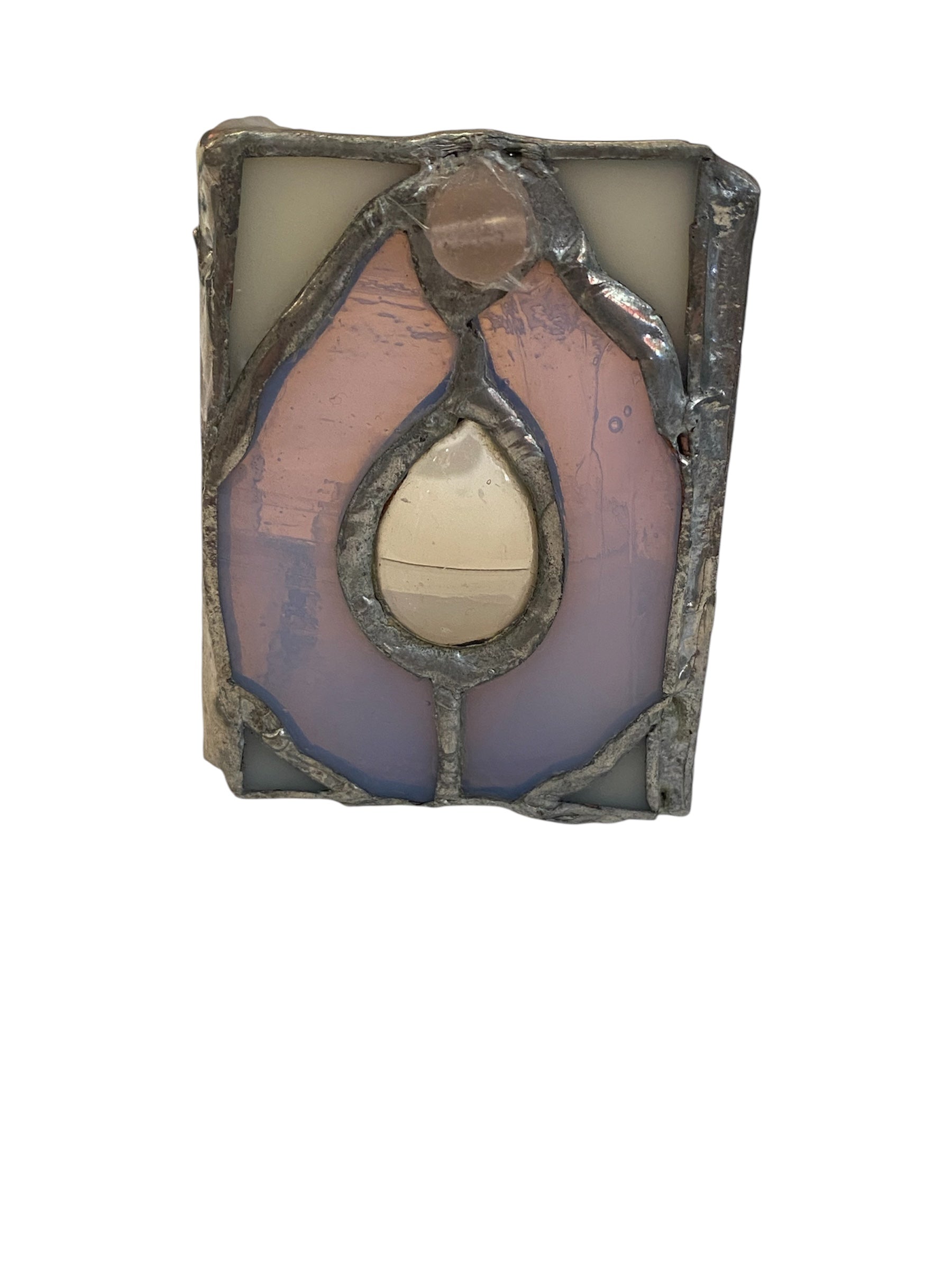 Erica Straus - Stained Glass Candle Holders
