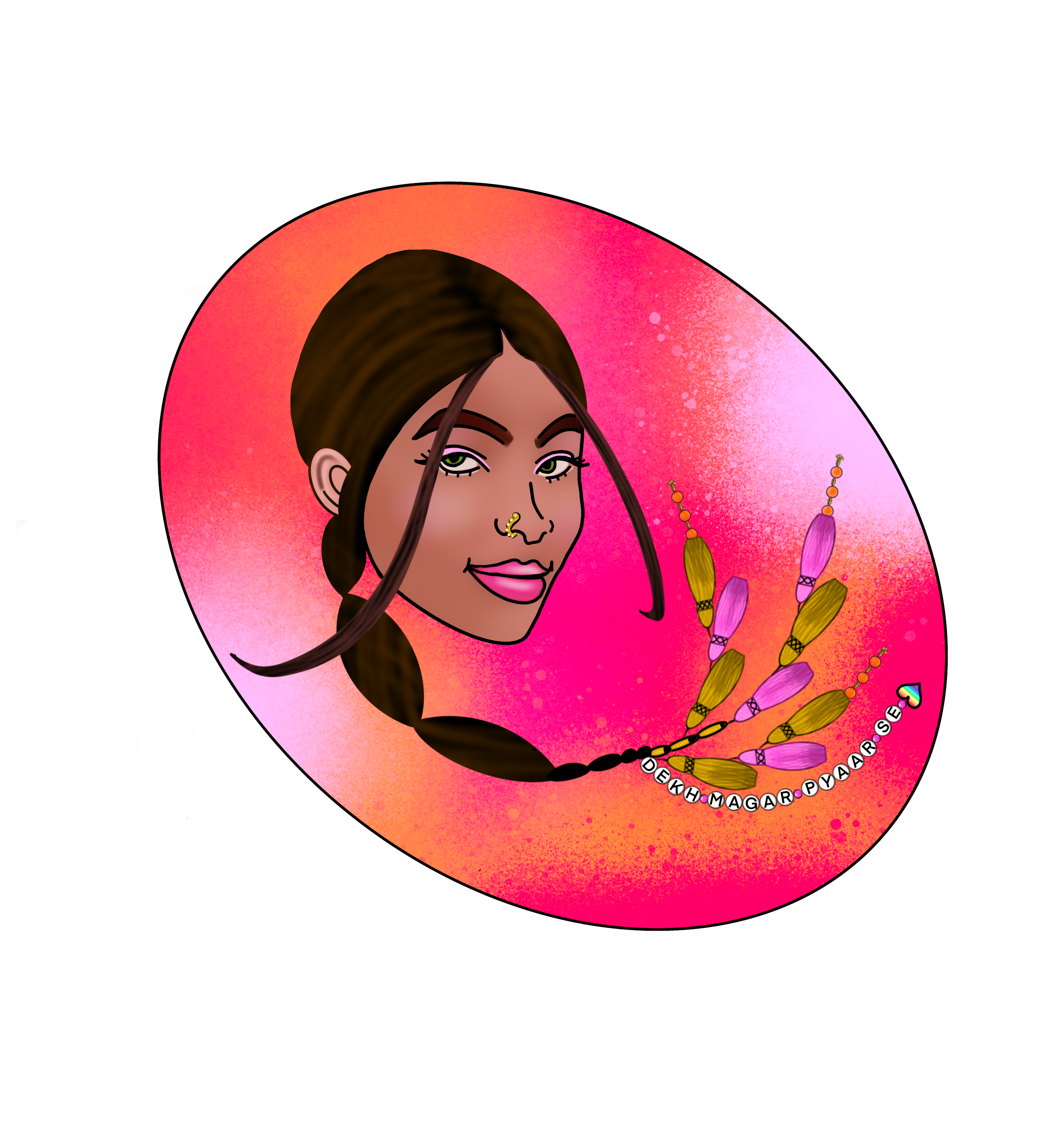 Fatima Zaidi - Paranda [Sticker]