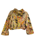 Jordan Joel - Crop sweatshirt multi color bamboo print