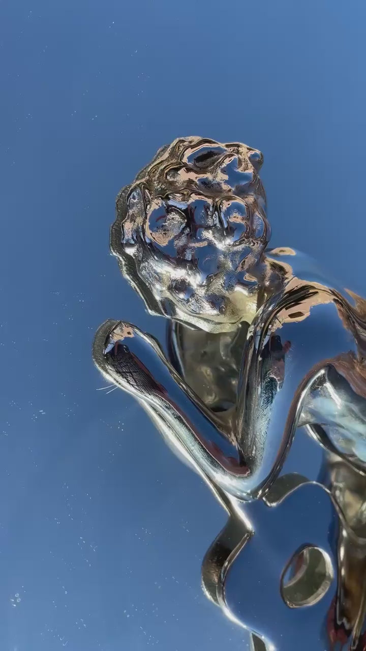 Music Island in Mercury [Original Sculpture]