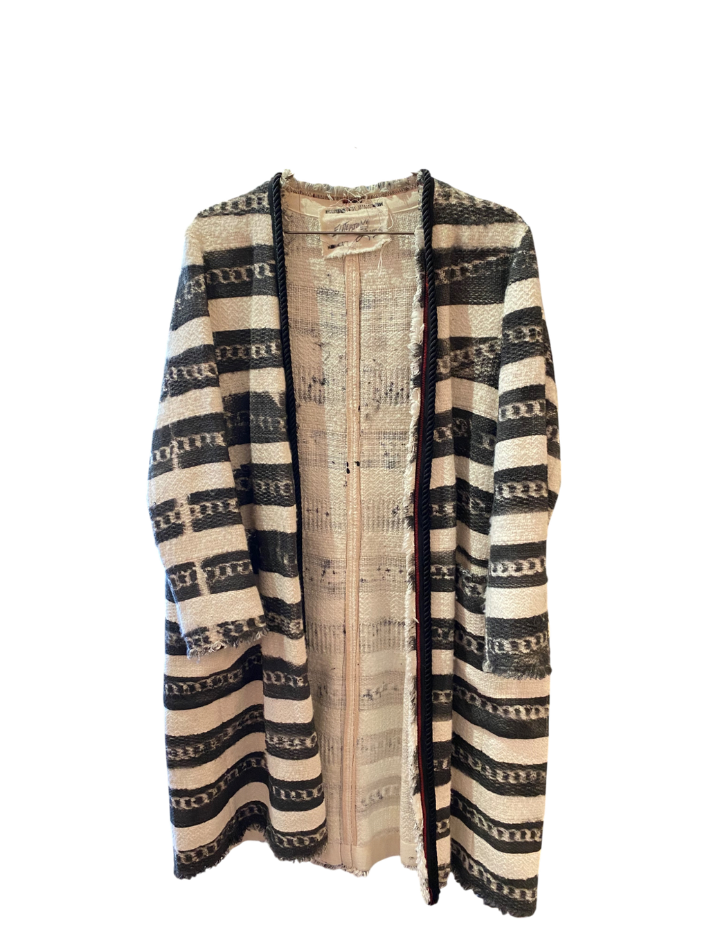 Eluterio Lopez - Chain print Coat