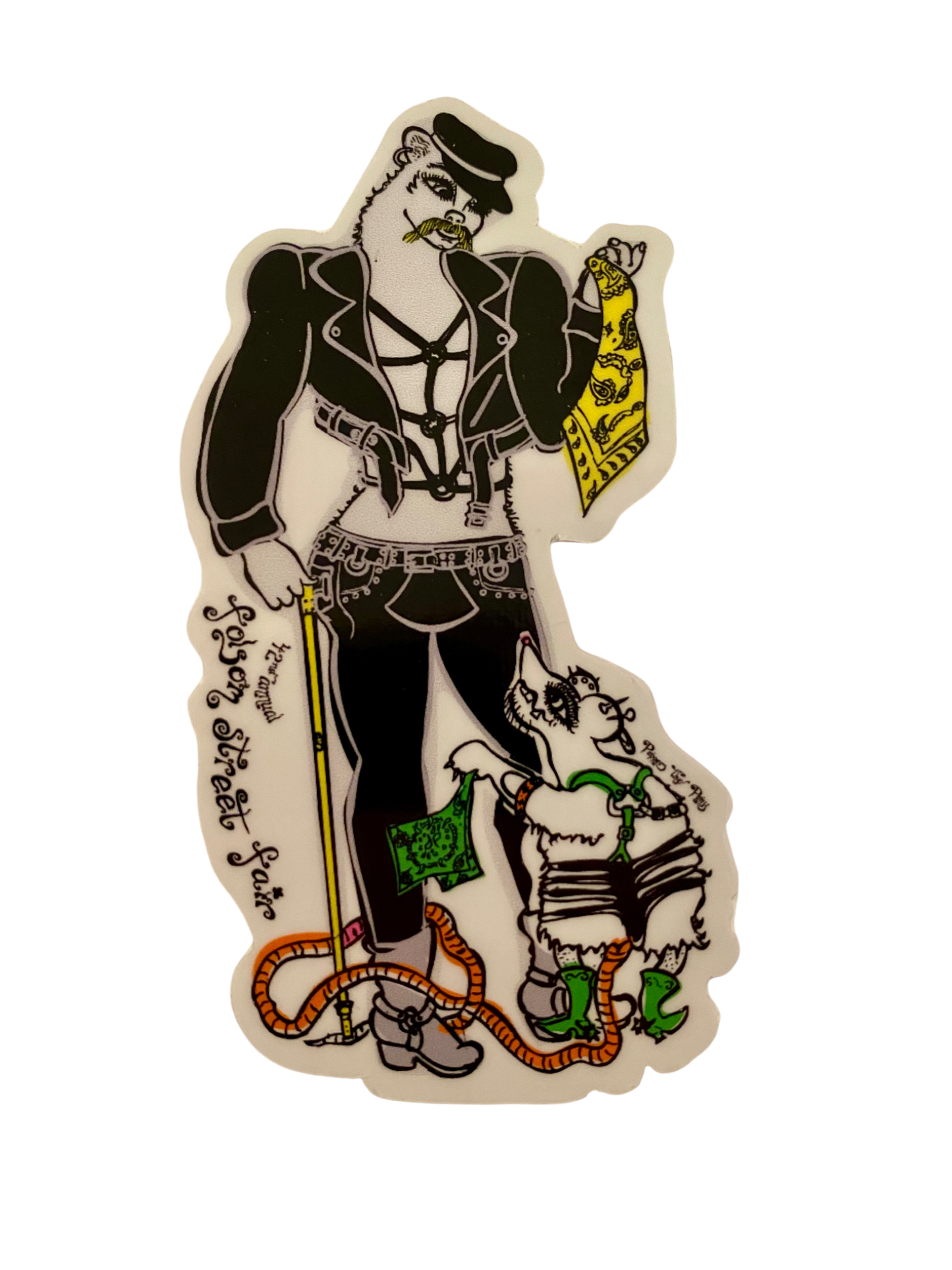 Poppers the Pony - Folsom Stickers