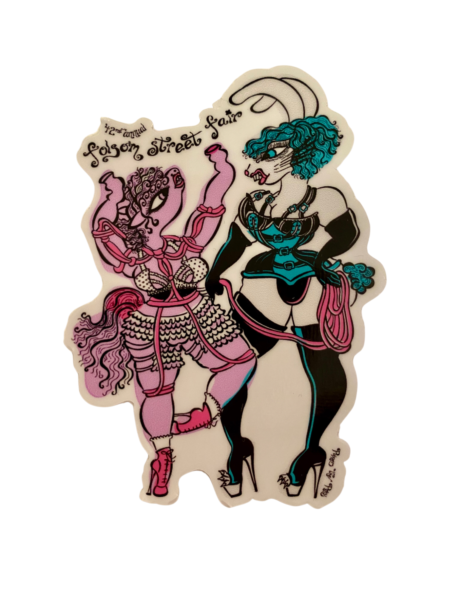 Poppers the Pony - Folsom Stickers