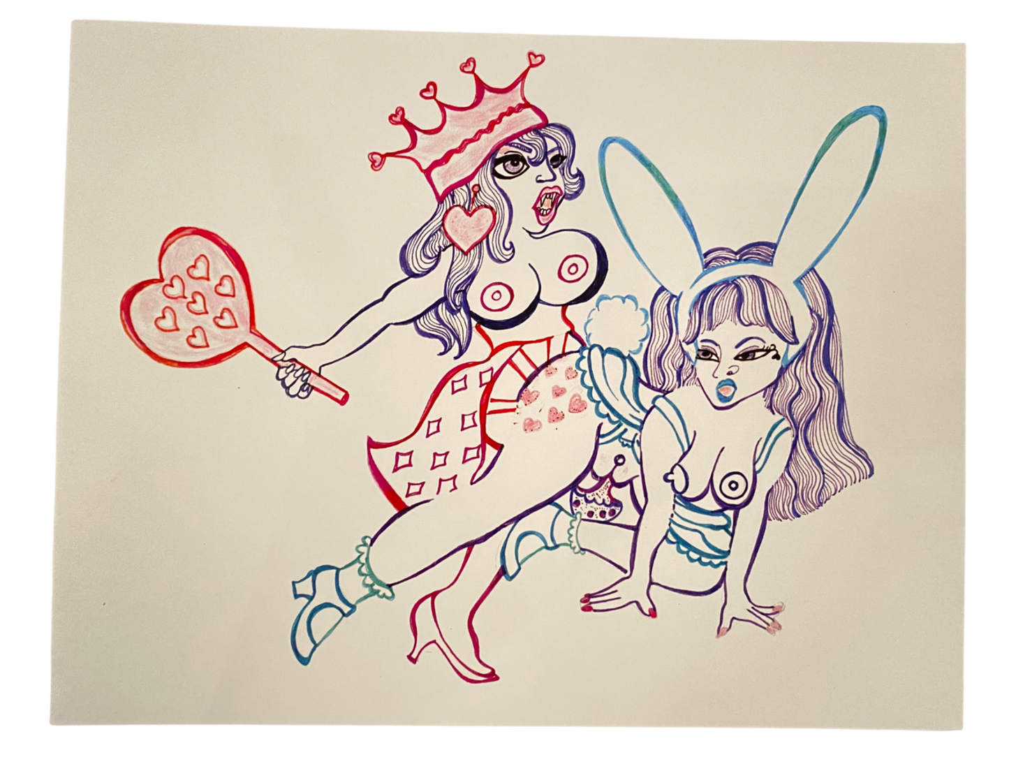 Poppers the Pony - Queen of Hearts