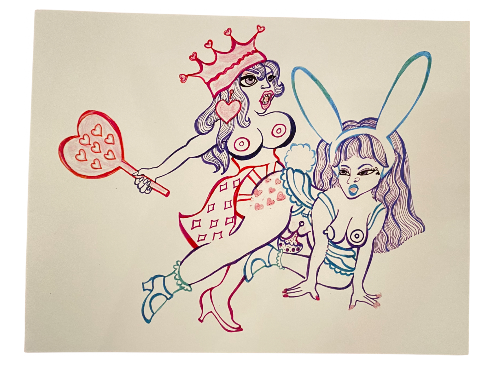 Poppers the Pony - Queen of Hearts