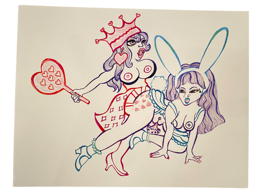 Poppers the Pony - Queen of Hearts