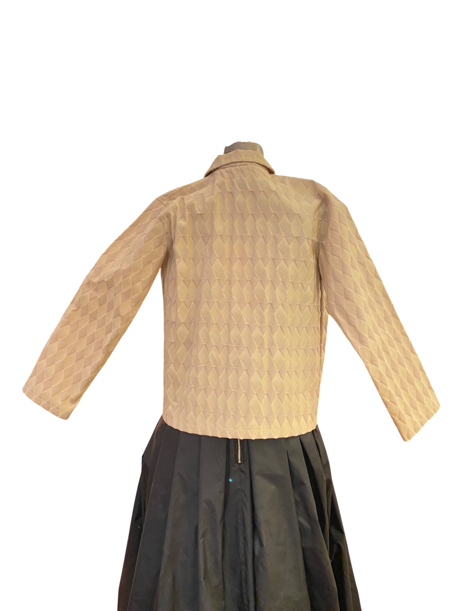 Joey Ehrenberg - Argyle cream jacket