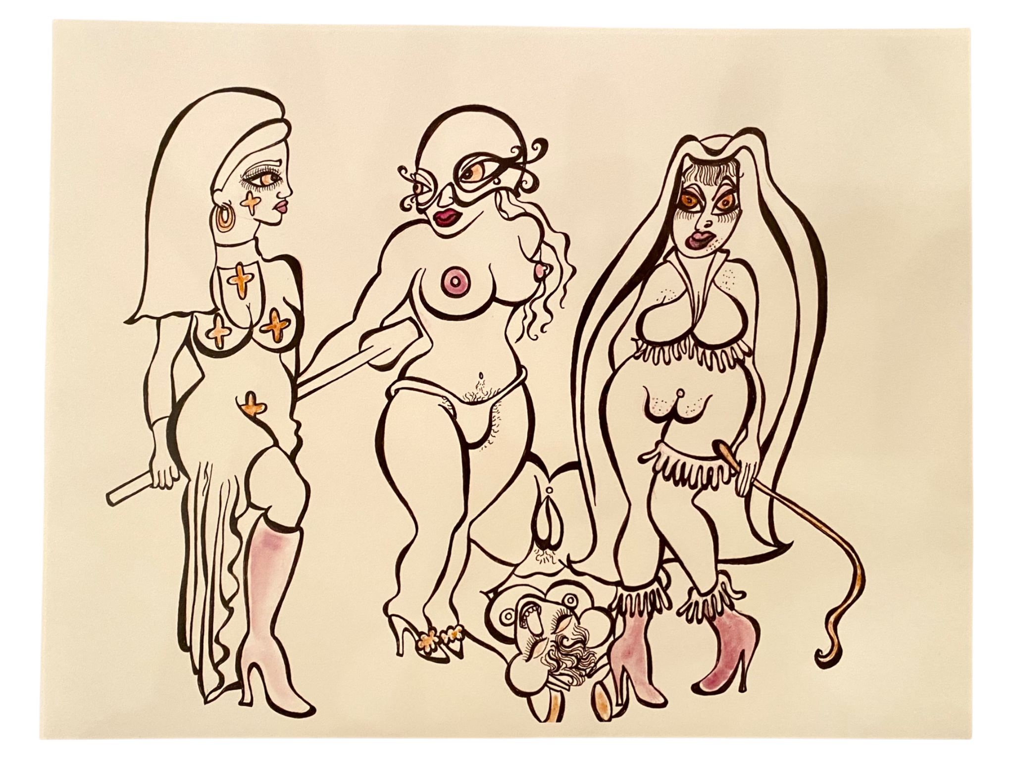 Poppers the Pony - Nuns on Parade