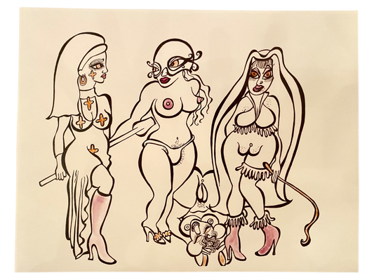 Poppers the Pony - Nuns on Parade