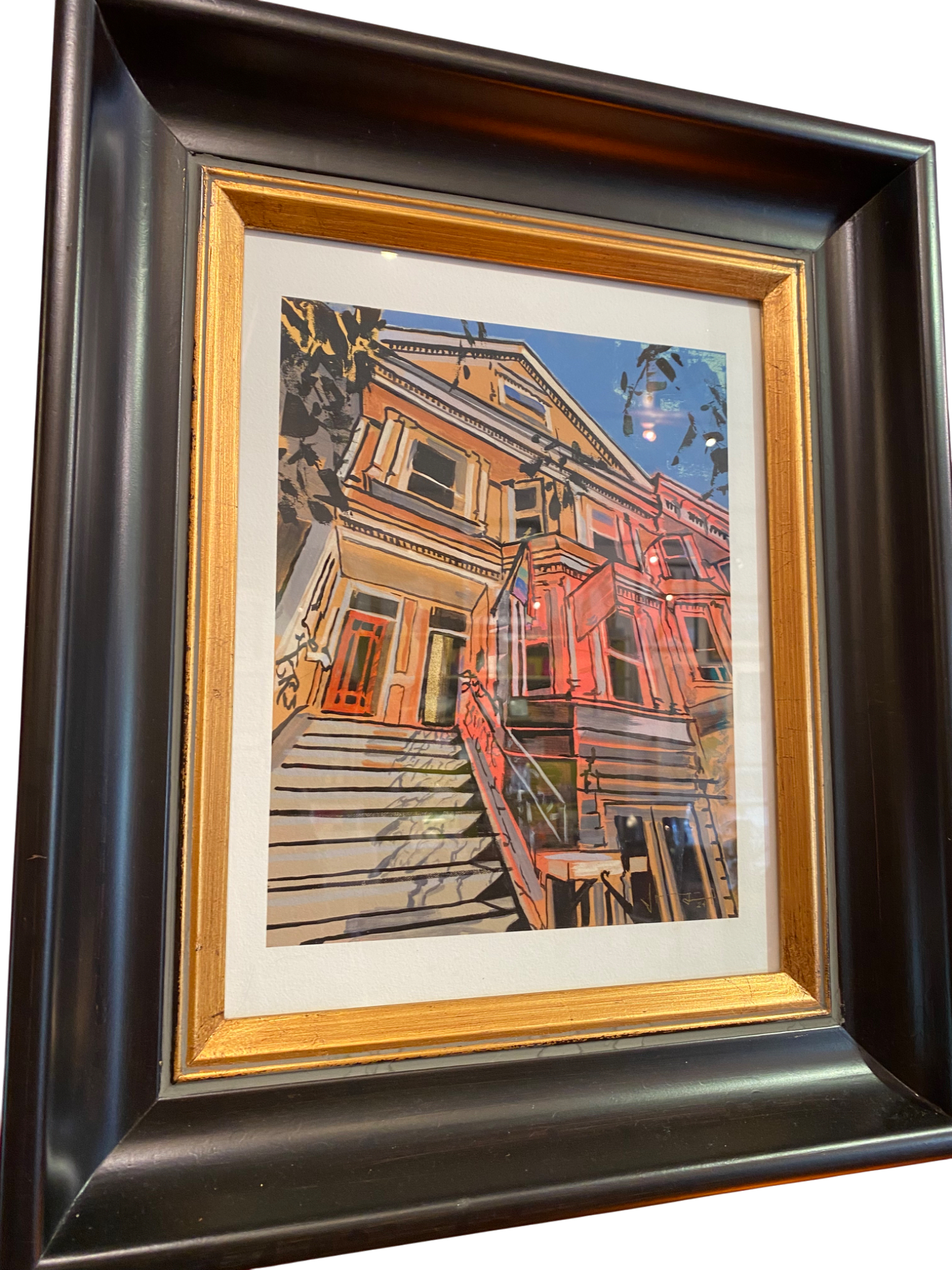 Juan Manuel Carmona - Castro Country Club framed print