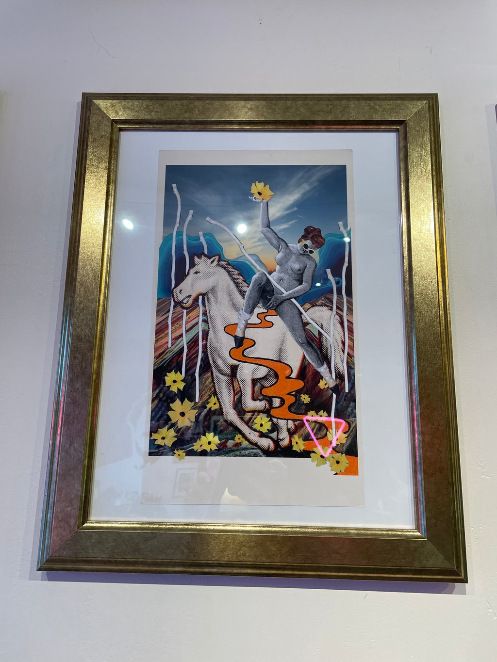Jesse Jae - Original Framed Print
