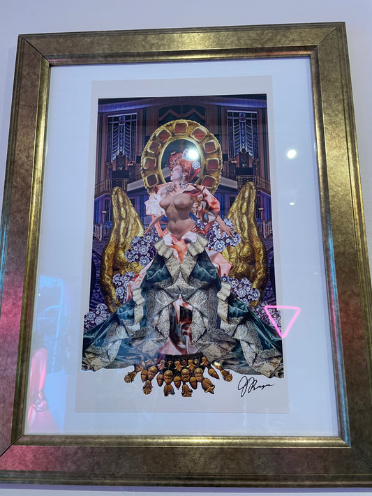 Jesse Jae - Original Framed Print